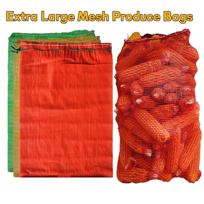 Reusable Produce Bag - 10 Adet Ekstra Büyük Yeniden Kullanılabilir